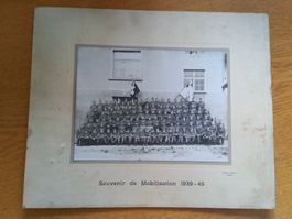 Photo sur carton Souvenir de Mobilisation 1939-1945