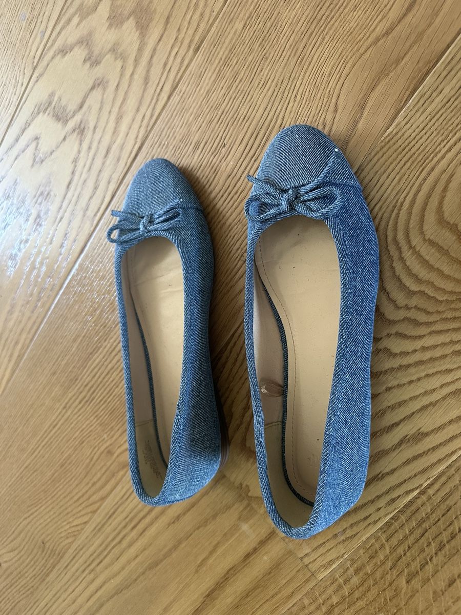 H&M Scarpe da donna: H&M Denim Ballet Flats Size 37 – Nuovo (secondo la descrizione) da Männedorf venduto da primavera22 2