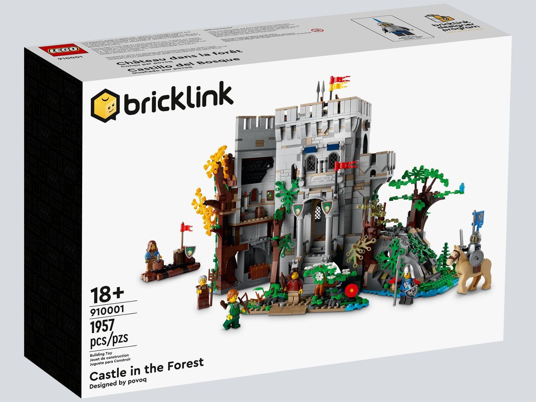 Lego Spielzeuge: LEGO 910001 Bricklink - Burg im Wald – Neu und originalverpackt aus Brunegg von Panda067