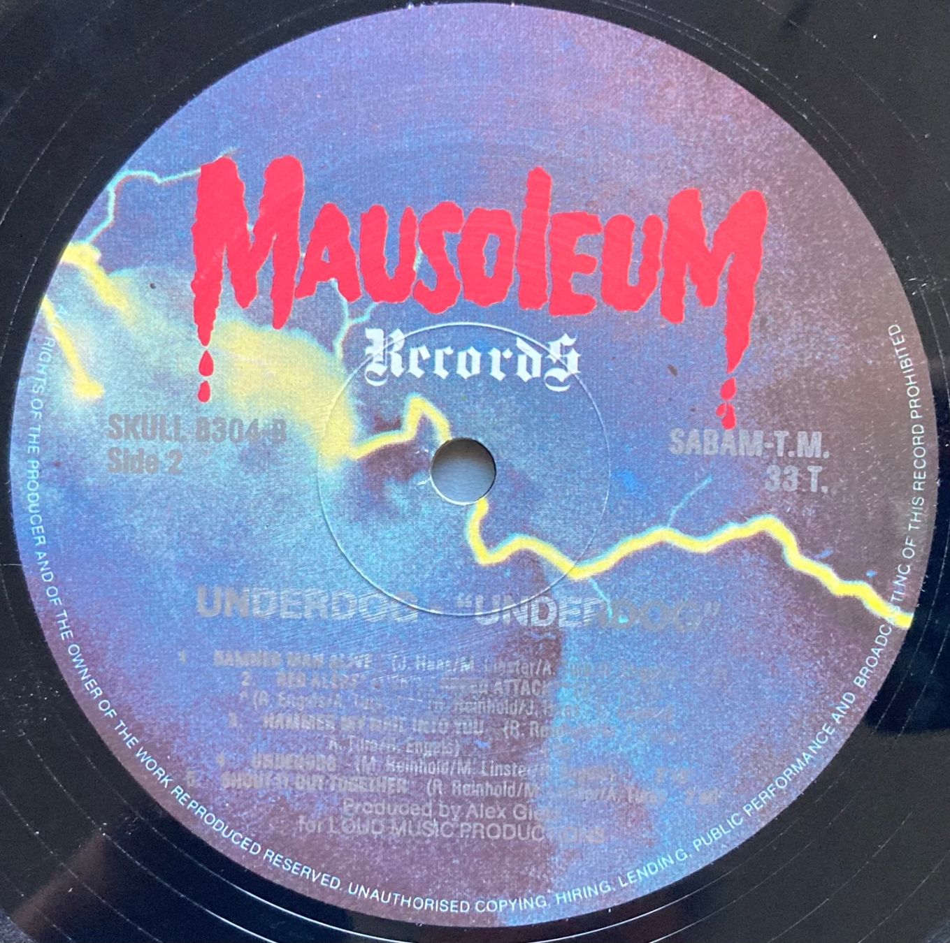 Vinyles: UNDERDOG - UNDERDOG – D'occasion à Poliez-Pittet par Newtown-Records 2