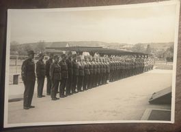 PAYERNE - R.S. Militär 1943 Hauptverlesen AK