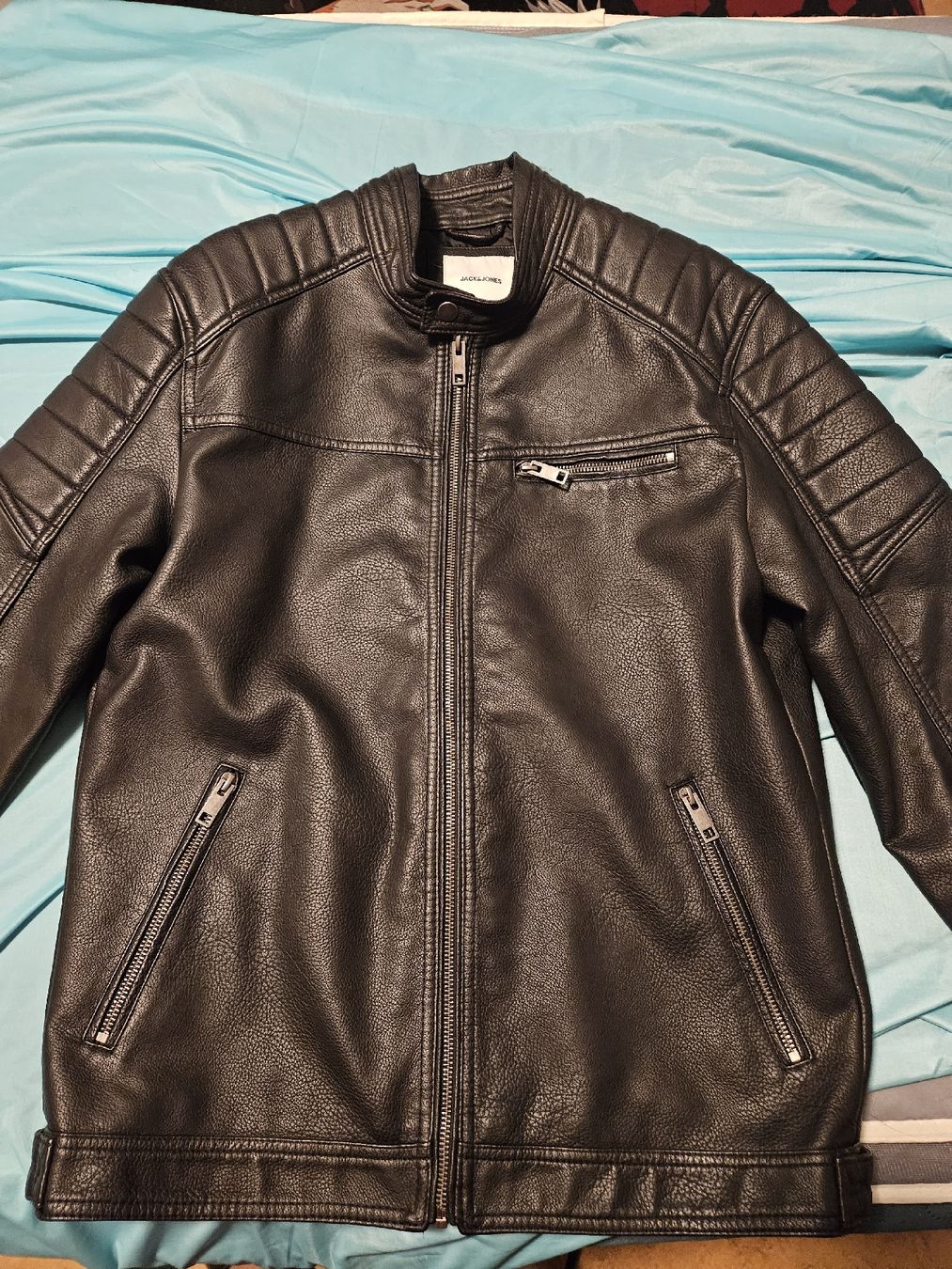 Jack & Jones Giacche: Jack & Jones Kunstlederjacke – Nuovo (secondo la descrizione) da Kloten venduto da Tatsuya7777777 1