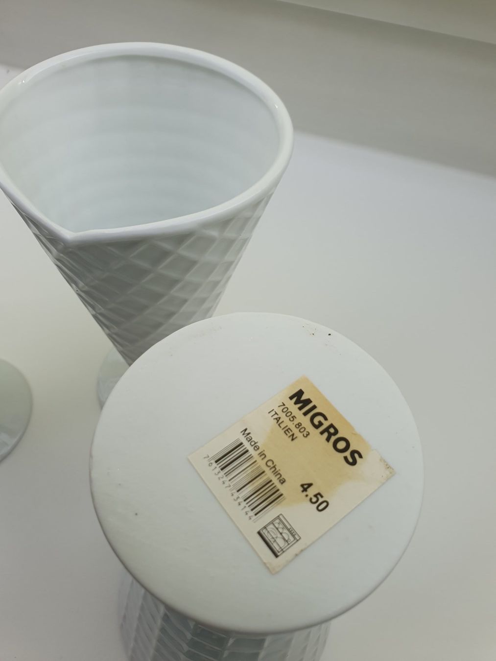 Bicchieri: 3x Eisbecher, Glacebecher, Dessertbecher, Cornet Waffel L... – Nuovo (secondo la descrizione) da Kloten venduto da Hektor44 2