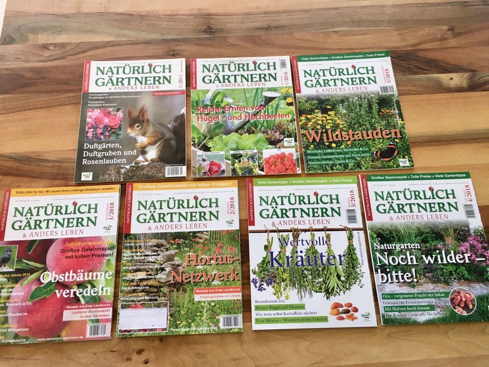 Natürlich gärtnern u anders leben 7 mal Kaufen auf Ricardo