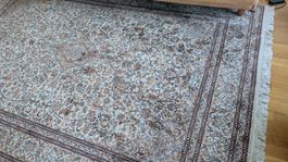 Teppich beige/rot