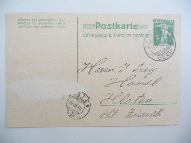 Tous les timbres: 1910  /  6 antike Postkarten – D'occasion à Kloten par zimboida 4