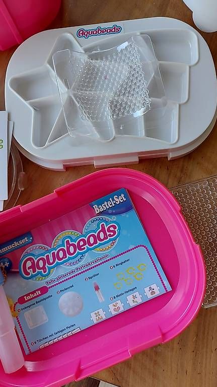 Perle (finte): Aquabeads Starterset und Schmuckset – Usato da Rotkreuz venduto da MASI17 4