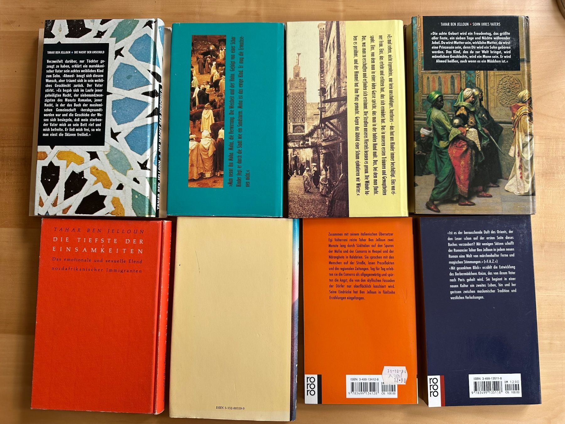 Libri: Tahar Ben Jelloun – Usato da Bern venduto da mordswein 1