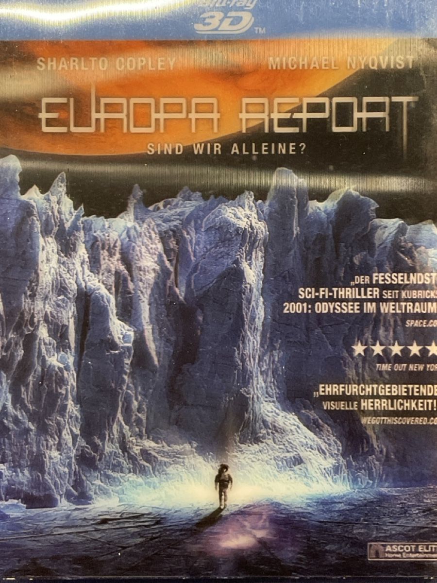 Tutti i DVDs: Europa Report 3D (2013) – Usato da Waldenburg venduto da Gonzo8