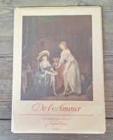 Bilderband, Del'Amour, seltene Farbtafeln, 18. Jahrhundert