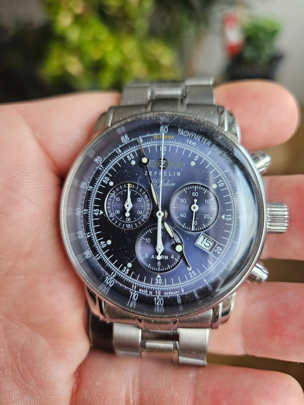 Zeppelin Orologi: 100 Jahre Zeppelin - Blau – Usato da Thun venduto da Silverchair41 9