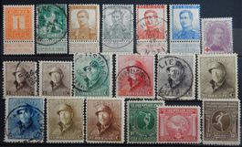 Belgien ex. Kat. 89-161 */gest. 1914/20