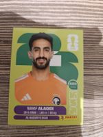 Panini Sticker Nawaf Alaqidi Saudi Arabien KSA 2 neu