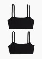 2x H&M Top / unwattierter Soft-BH