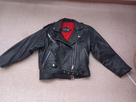 LEDER JACKER jEAN RAFAFEL
