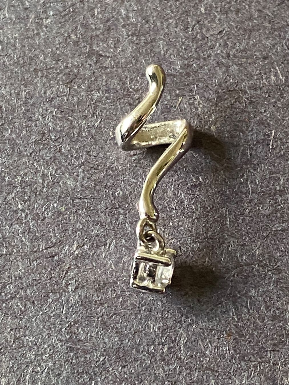 Orecchini pendenti & Orecchini a lobo: Modeschmuck Ohrstecker versilbert – Usato da Basel venduto da Gundeli-25