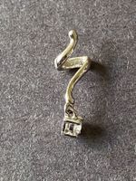 Modeschmuck Ohrstecker versilbert