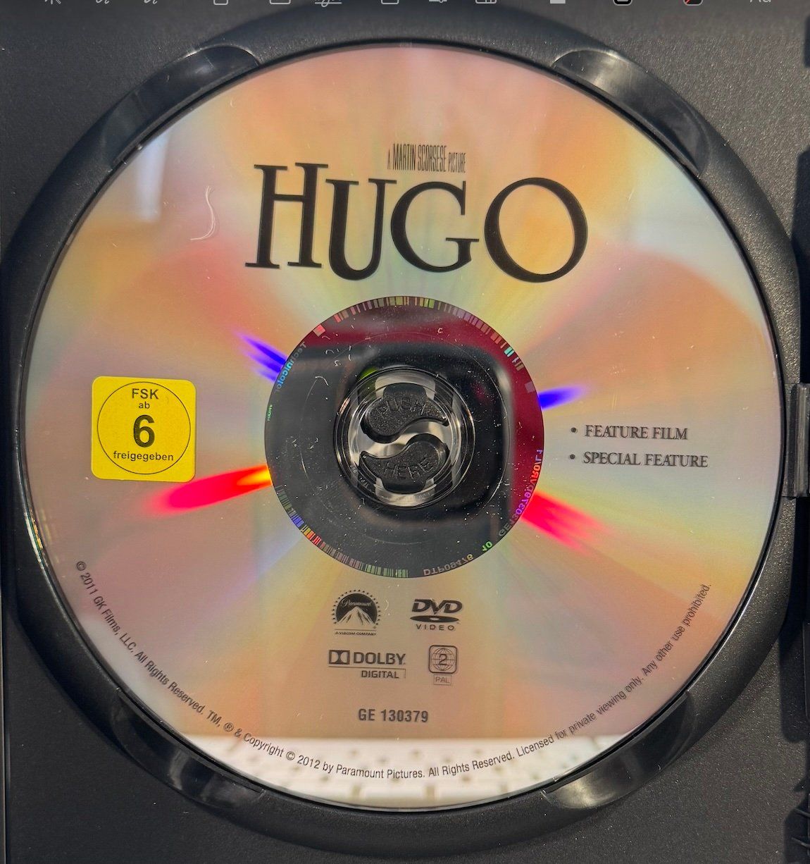 Tutti i DVDs: DVD HUGO - GEWINNER VON 5 OSCARS – Usato da Wisen venduto da gigisna 1