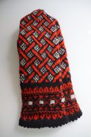 Wollhandschuhe in Norwegischem Muster