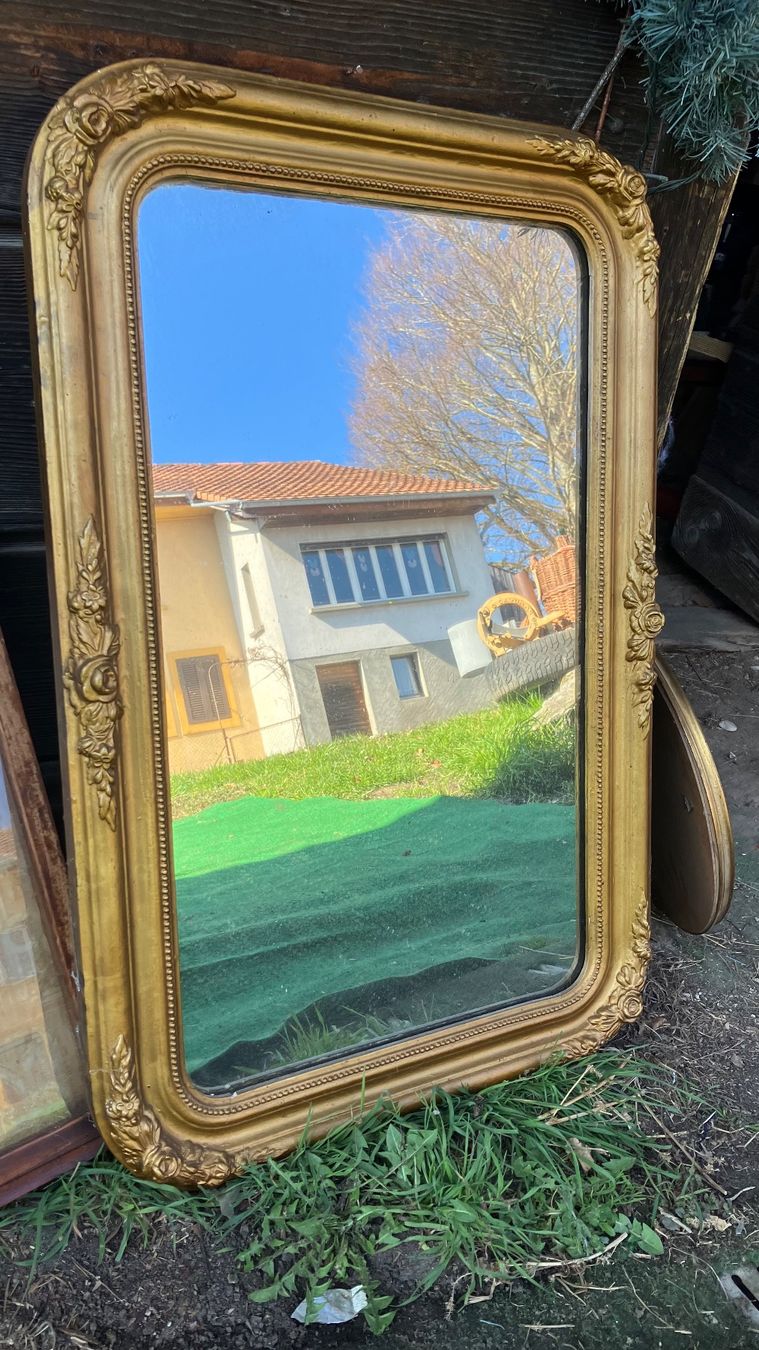 Specchi: Miroir ancien doré ancien – Usato da St-Cierges venduto da LeRegain