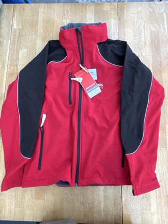 Softshell Jacke, NEU, Rot/Schwarz, Grösse L