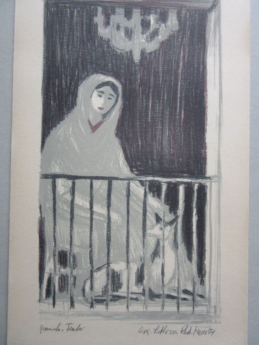 Grafiken & Lithographien: RUDOLF MOSER LITHOGRAPHIE – Gebraucht aus Gersau von grafik-kunst 1
