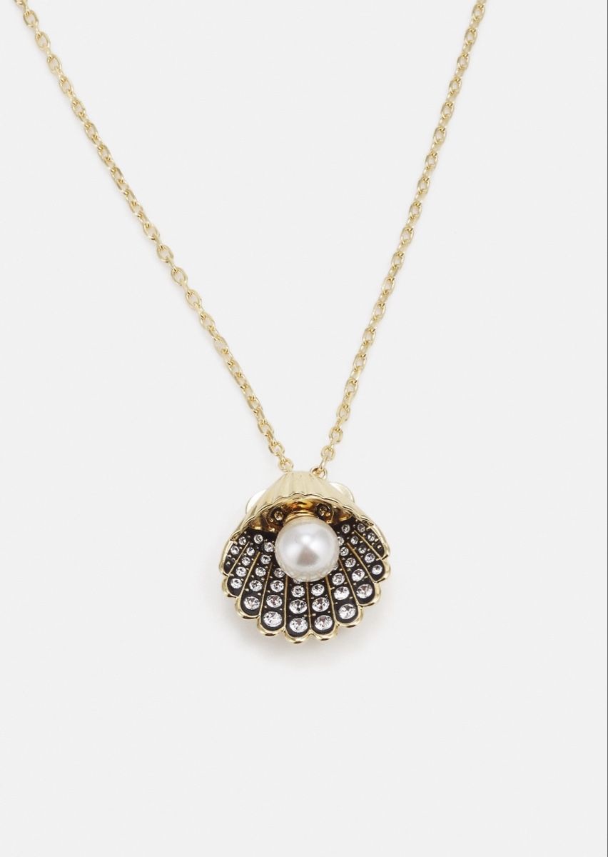 Swarovski Catenine: Swarovski Halskette Muschel mit Perle  – Nuovo e nell'imballaggio originale da Aeschi b. Spiez venduto da davidS744 2