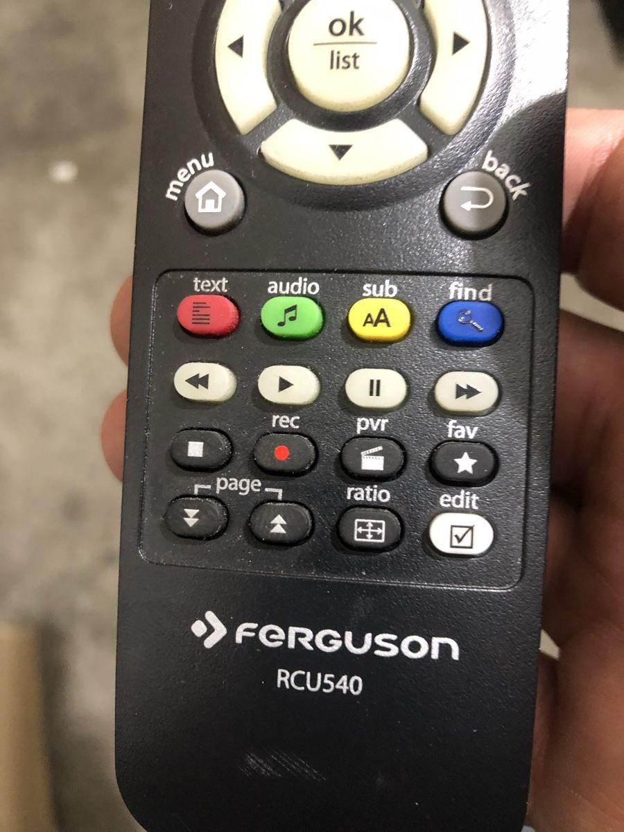 Telecomandi: Télécommande Ferguson RCU540  – Usato da Biel-Bienne venduto da alos07 1