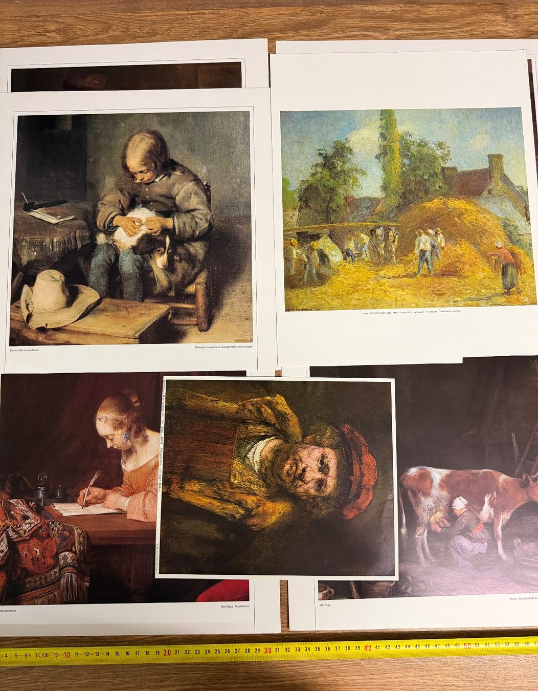 Foto & Immagini: Bilder-Set: Alte Meister Kunst-Drucke – Usato da Nussbaumen AG venduto da olitech5415 1