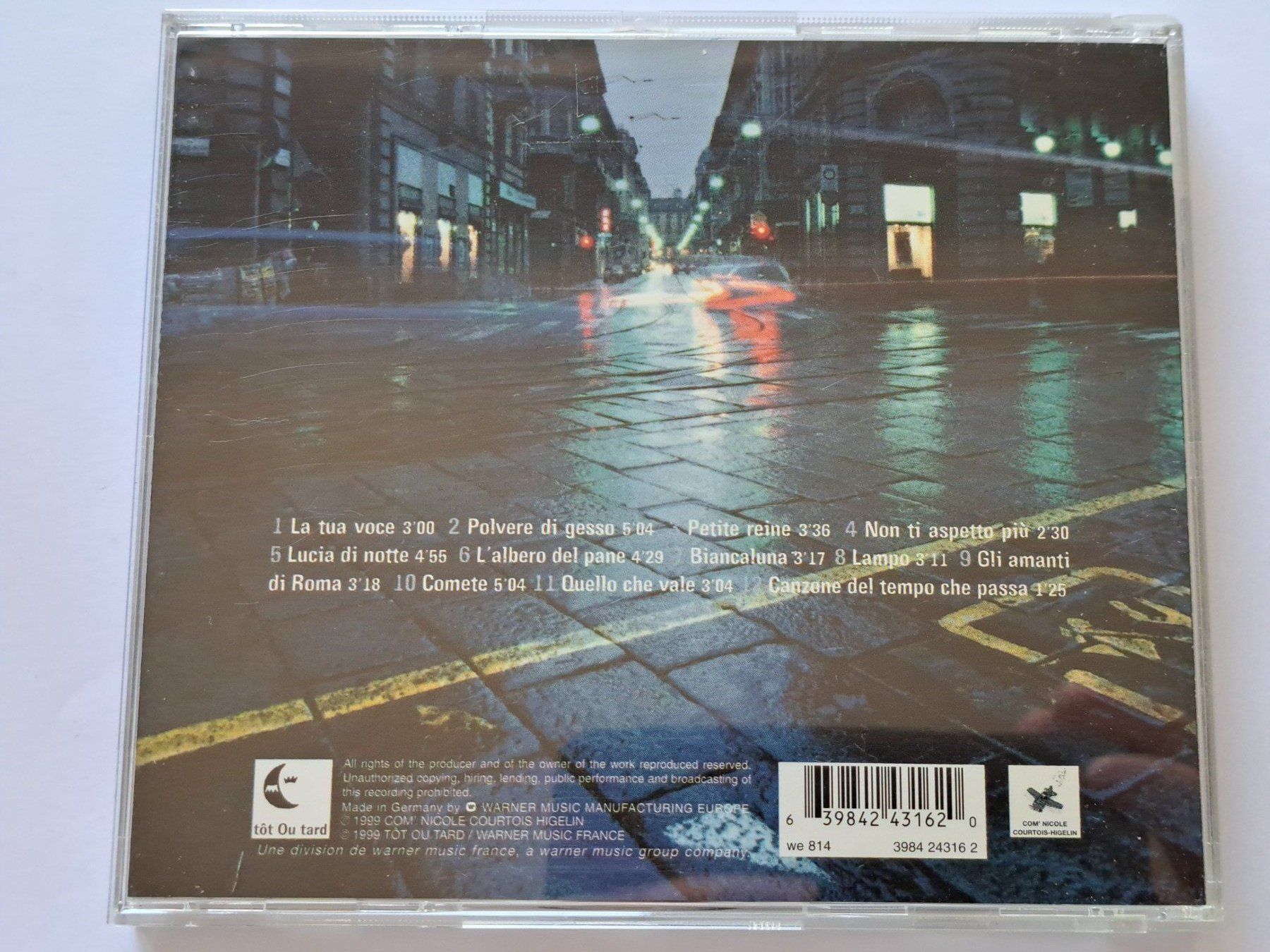 CD: Cd Gianmaria Testa - Lampo  – Usato da Pully venduto da bro_n52j 1