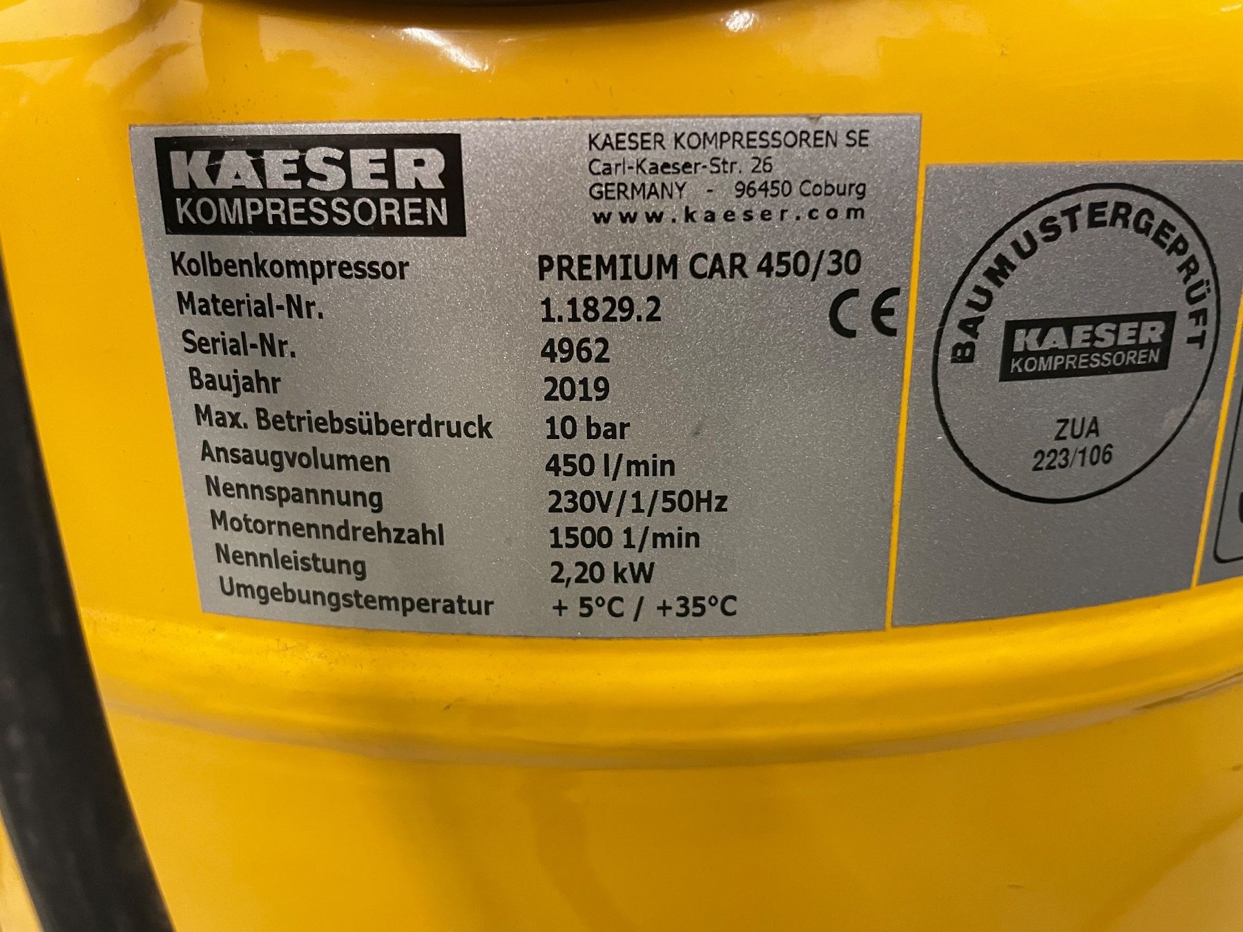 Kompressoren: Kaeser NP: 3500.- Kompressor Luftkompressor – Gebraucht aus Bachenbülach von Simivk 1