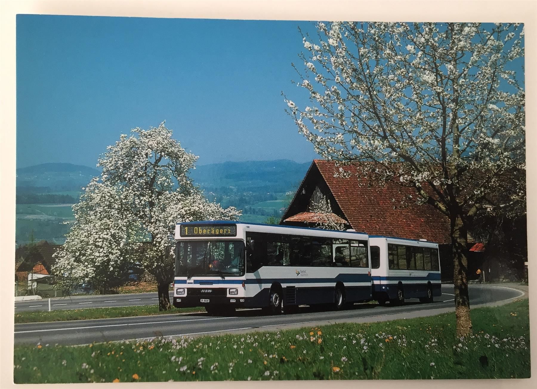 Cartes postales: ZUG ALLENWINDEN Inkenberg, Autobus – Neuf (Voir description) à Jona par philajona