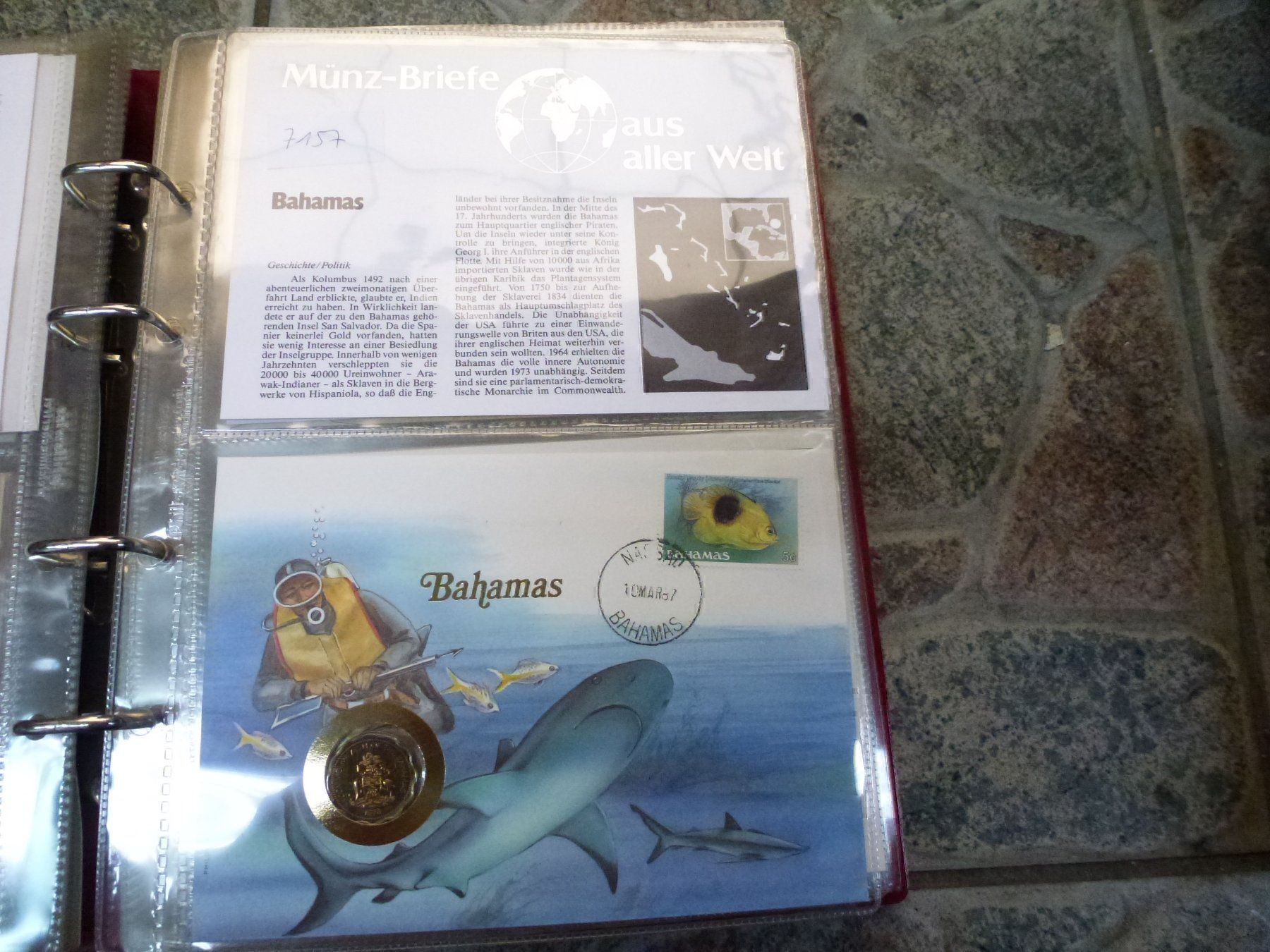 Tutti le monete: Münzbrief Bahamas – Usato da Olten venduto da Disc-Verkauf