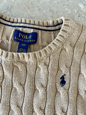 Pullover Kinder Polo Ralph Lauren beige 2 Jahre alt, enfant 