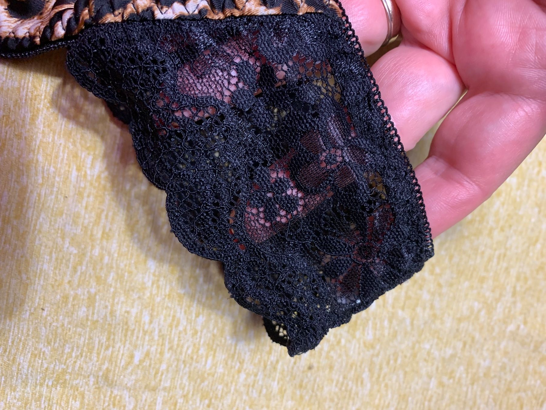 Altra biancheria intima: Tanga leopardata con Pizzo-tgS/M-chic e sexy – Nuovo (secondo la descrizione) da Locarno venduto da Fixed8 5