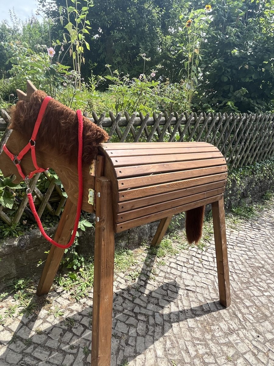 Jouets: Holzpferd, benutzt, war nie Draussen! – D'occasion à zuerich par luc_5snr 6