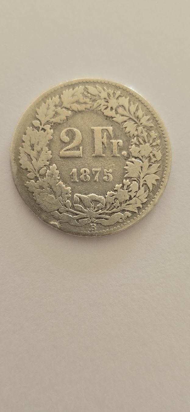 Tutti le monete: piece 2chf 1875 – Usato da Fribourg venduto da yan_z5fr