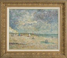 Magnifique Tableau / Painting /Gemälde signé Claude Gardy