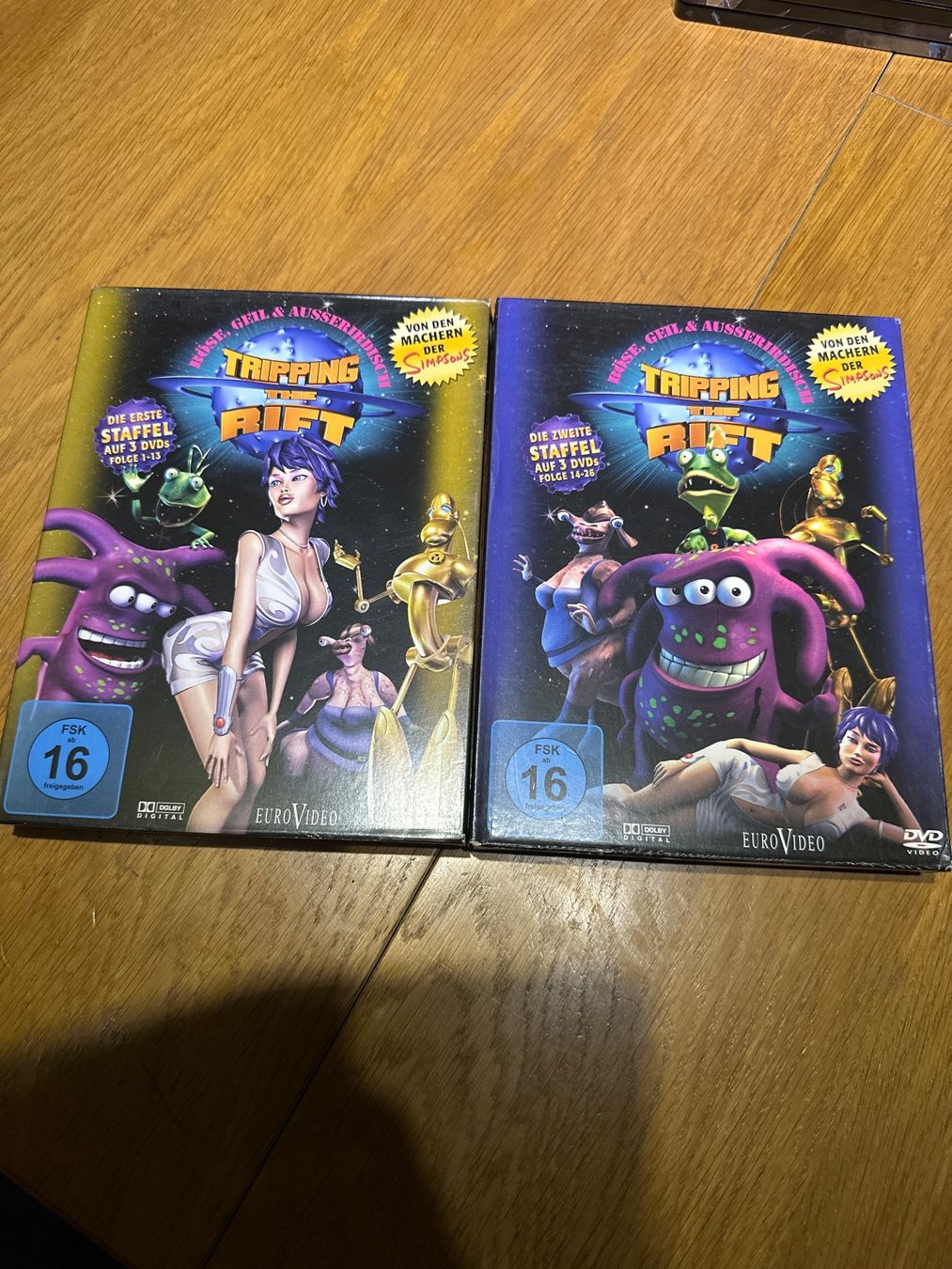 Tous les DVDs: Tripping the Rift staffel 1-3, 6 dvds – D'occasion à Benken ZH par Audi-erich