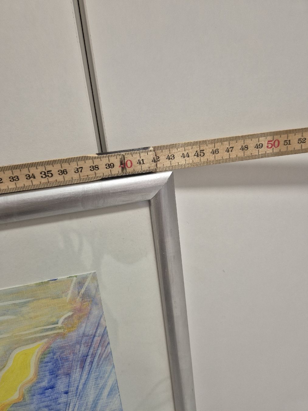 Gemälde: Originales Gemälde, gerahmt, abstrakt ca. 43 x 53 cm – Gebraucht aus Krauchthal von SamsPuce 3