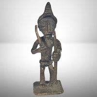 🪙 Ashanti Goldgewicht Akan Bronze Afrika Ghana Figur 🌍✨