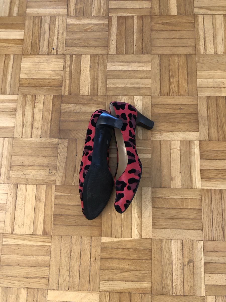 Kaiser Scarpe da donna: Peter Kaiser Pumps, Rot/Schwarz, Leoprint, Grösse 39 – Usato da St.Gallen venduto da sangi56 3