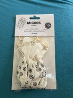 Migros Ballons 10 Stk. Ø 30cm Fussball neu