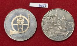 1057 900 Silber 100 J. Stadtmusik Baden1868, Badenfahrt 1982