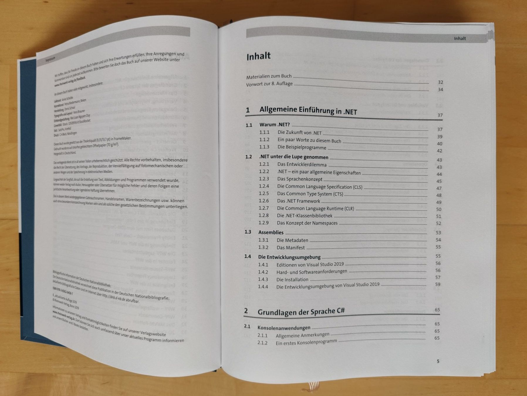 Libri: C#8 mit Visual Studio 2019, 8. Auflage – Nuovo (secondo la descrizione) da Bünzen venduto da tim_msg8 3