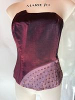 RUIS Collection, Korsage, Grösse 44, Farbe Weinrot