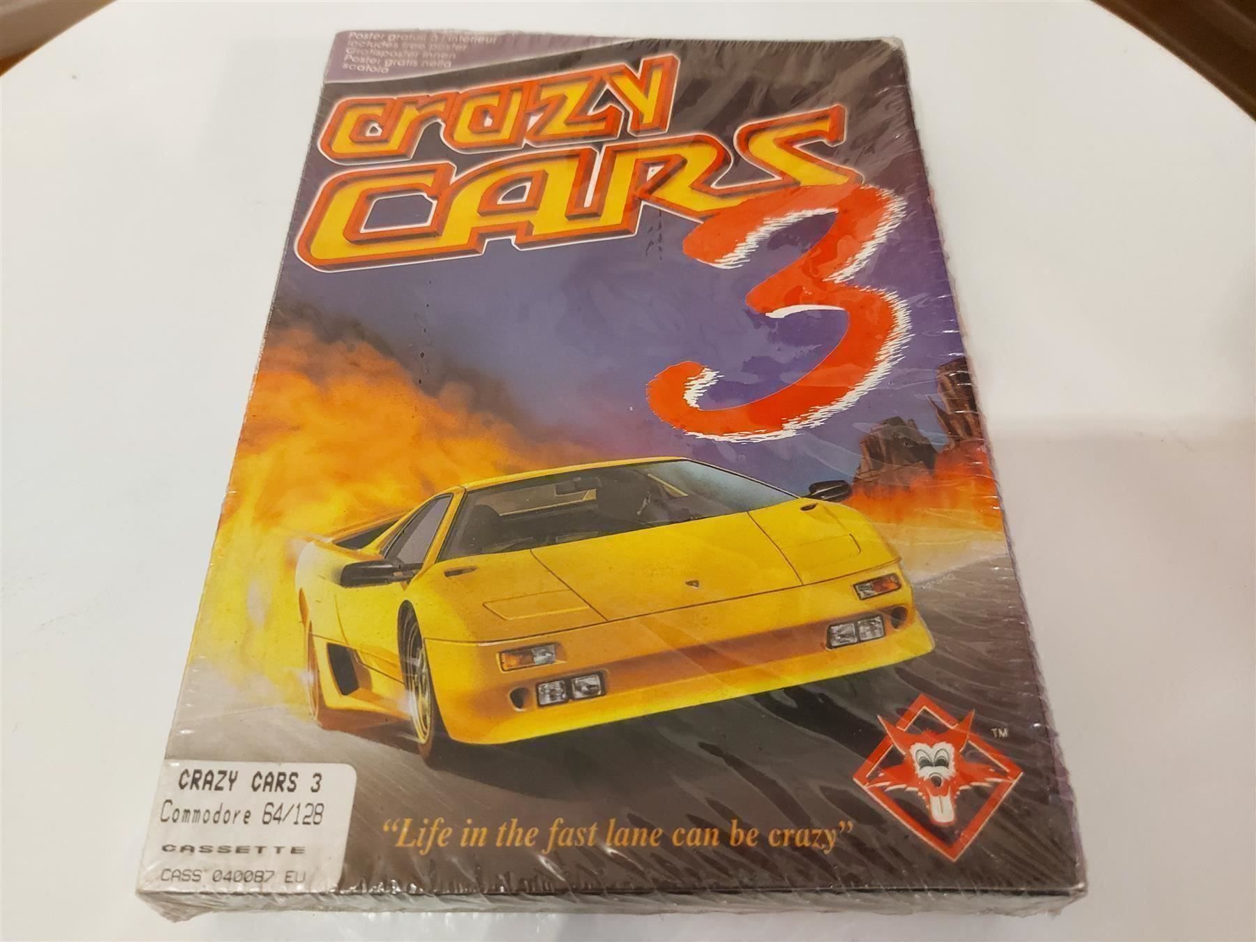 PC: Crazy Cars 3 Commodore 64/128 C64 OVP – Nuovo (secondo la descrizione) da Aarau venduto da Kaesekuchen2000