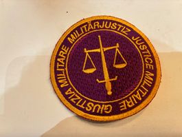 Badge Militärjustiz