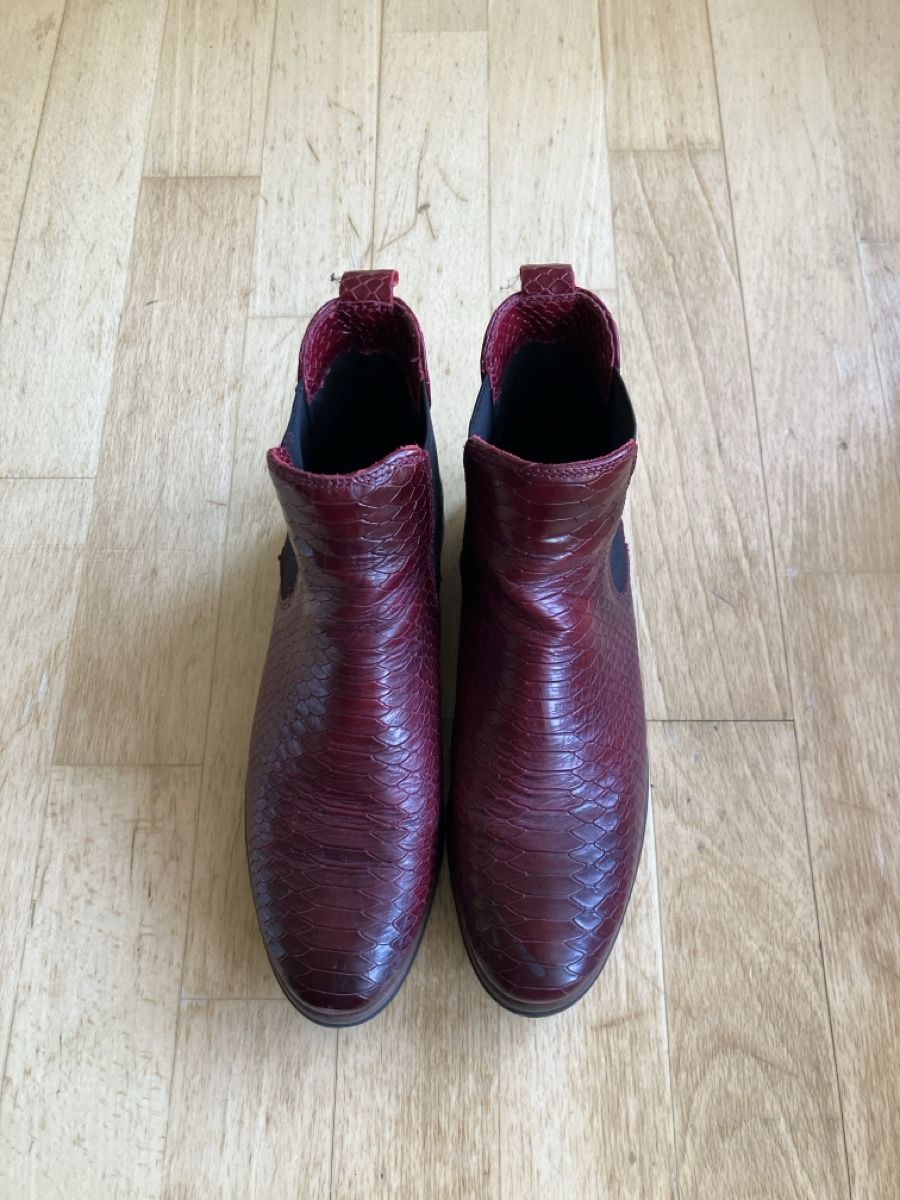 Scarpe da donna: Stiefeletten bordeauxrot Gr. 38 – Usato da Zürich venduto da rcbruwi 3