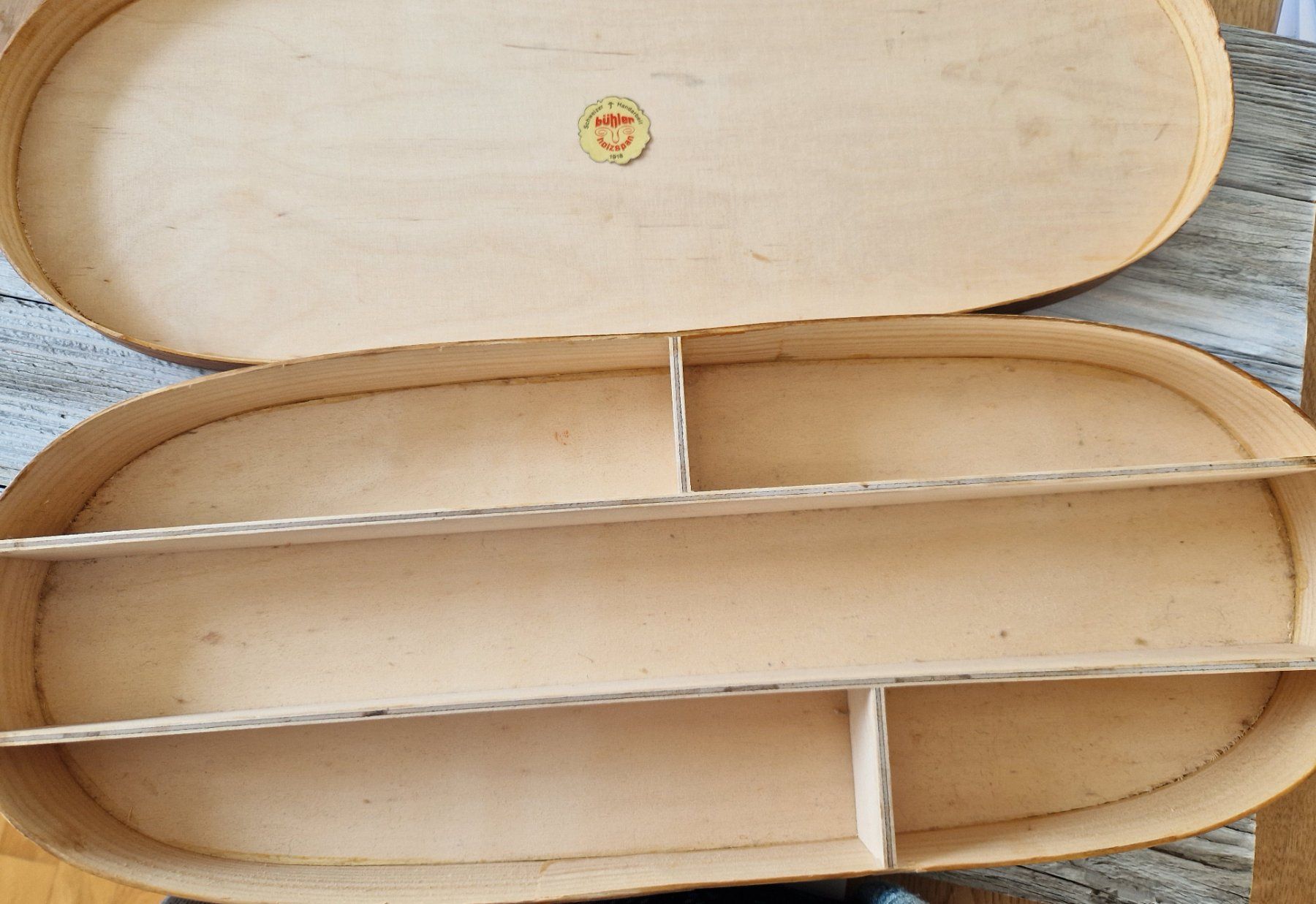 Articoli in legno: Spanschachtel antik – Usato da Hochdorf venduto da Medulla02 1